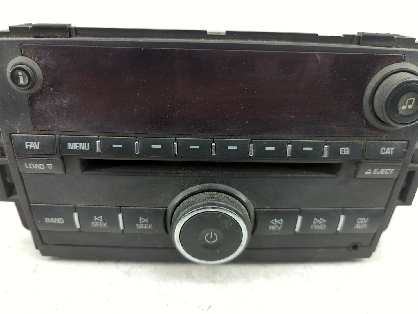 2007-2008 Gmc Acadia Radio AM FM Cd Player Receiver Replacement P/N:25917960 Fits Fits 2007 2008 OEM Used Auto Parts - Oemus