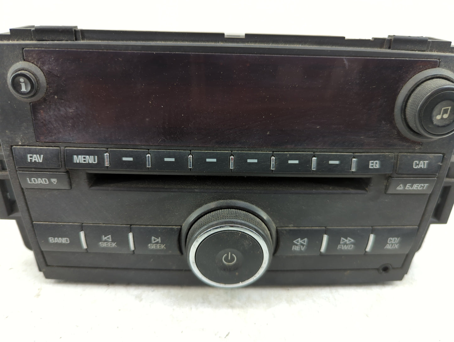 2007-2008 Gmc Acadia Radio AM FM Cd Player Receiver Replacement P/N:25917960 Fits Fits 2007 2008 OEM Used Auto Parts - Oemus