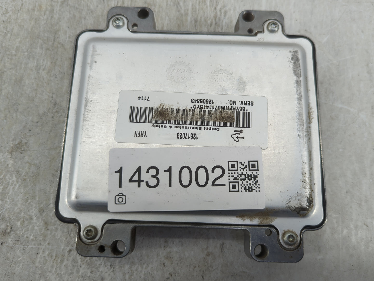 2007 Gmc Acadia PCM Engine Control Computer ECU ECM PCU OEM P/N:12617023, 12605843 Fits OEM Used Auto Parts - Oemusedautopar