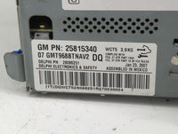 2007-2008 Gmc Acadia Radio AM FM Cd Player Receiver Replacement P/N:25815340 Fits Fits 2007 2008 OEM Used Auto Parts - Oemus