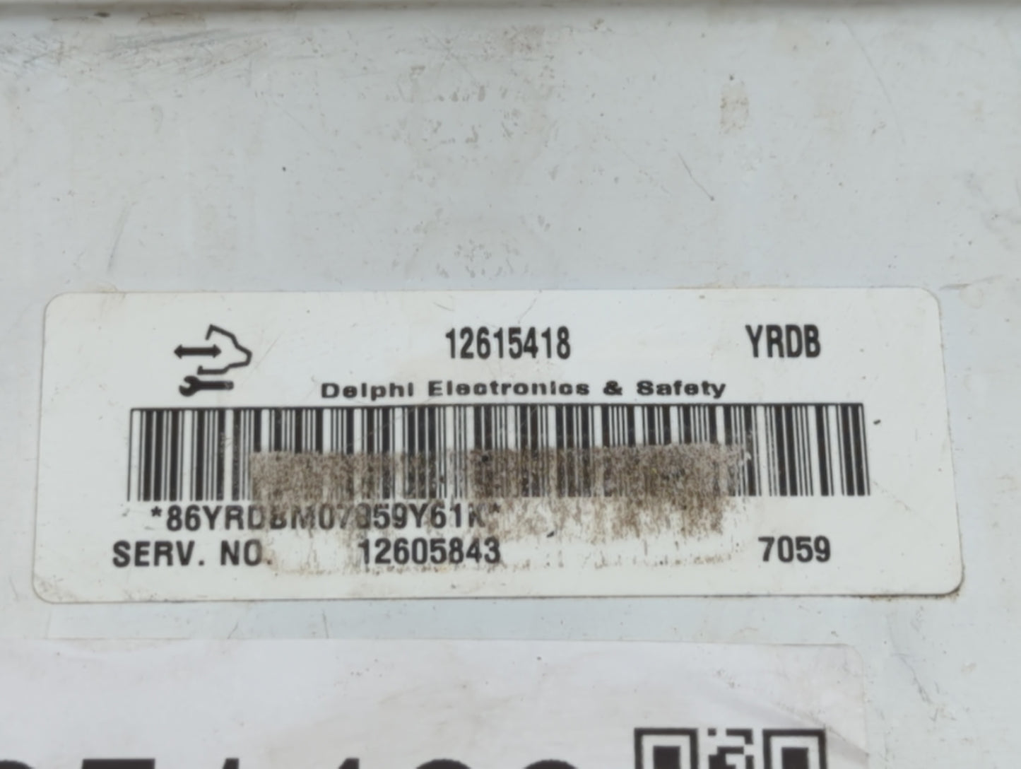 2007 Gmc Acadia Fusebox Fuse Box Panel Relay Module P/N:12605843 15906911 Fits OEM Used Auto Parts - Oemusedautoparts1.com