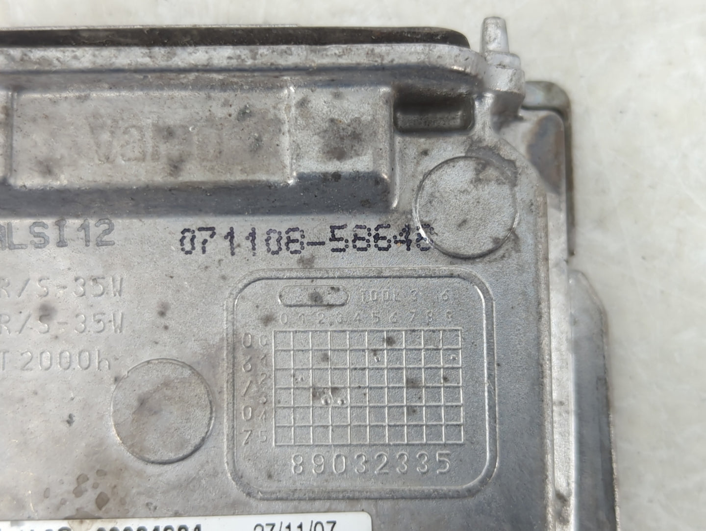 2007-2011 Gmc Acadia Headlight Ballast Head Light - Oemusedautoparts1.com