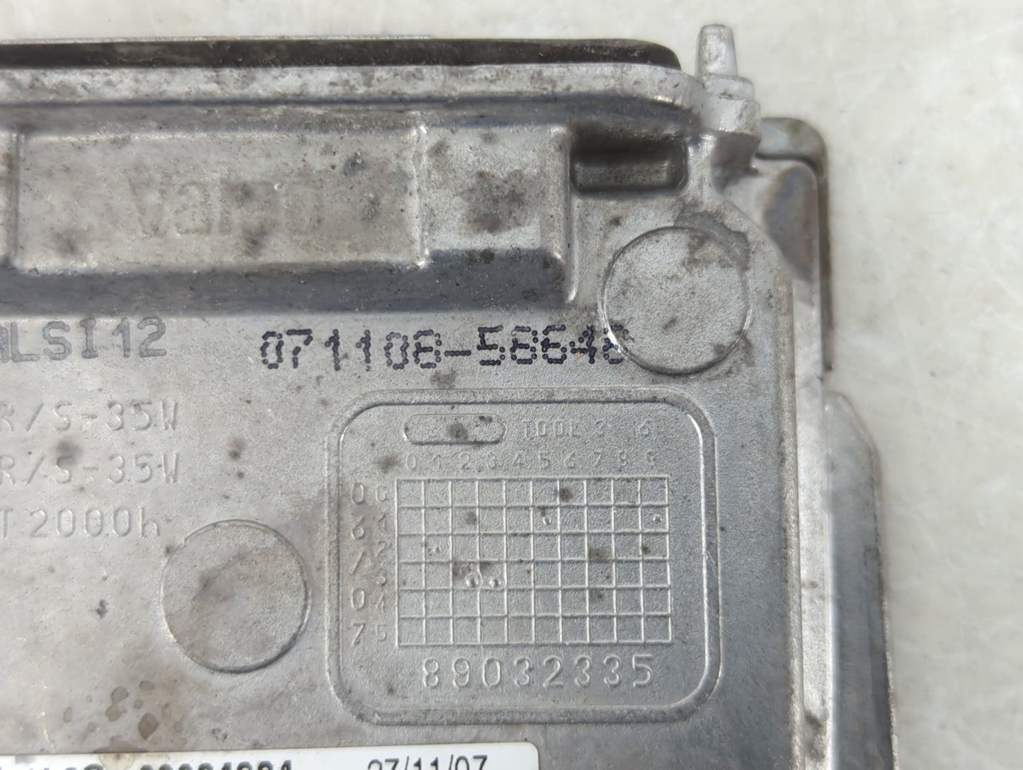 2007-2011 Gmc Acadia Headlight Ballast Head Light - Oemusedautoparts1.com