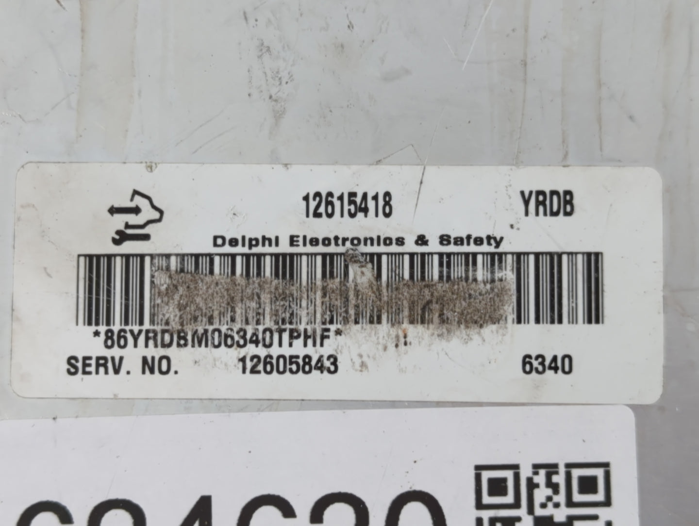 2007-2008 Gmc Acadia PCM Engine Control Computer ECU ECM PCU OEM P/N:12615418 12605843 Fits Fits 2005 2006 2007 2008 2009 20