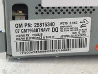 2007-2008 Gmc Acadia Radio AM FM Cd Player Receiver Replacement P/N:25815340 Fits Fits 2007 2008 OEM Used Auto Parts - Oemus