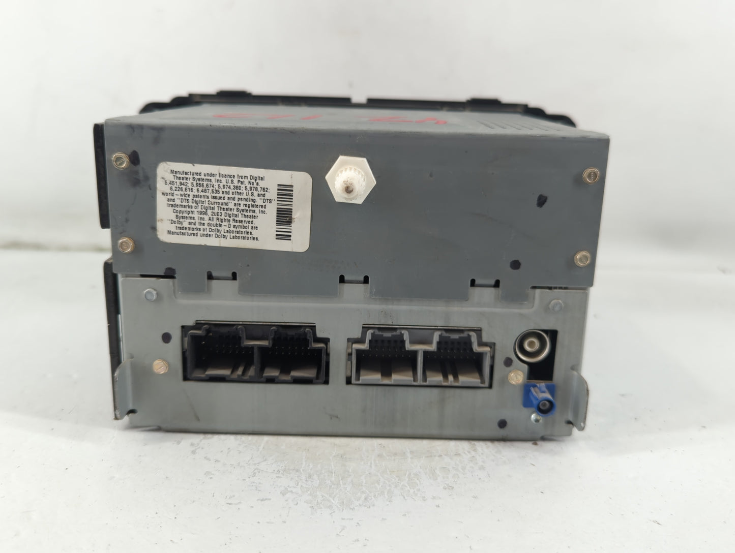 2007-2008 Gmc Acadia Radio AM FM Cd Player Receiver Replacement P/N:25815340 Fits Fits 2007 2008 OEM Used Auto Parts - Oemus