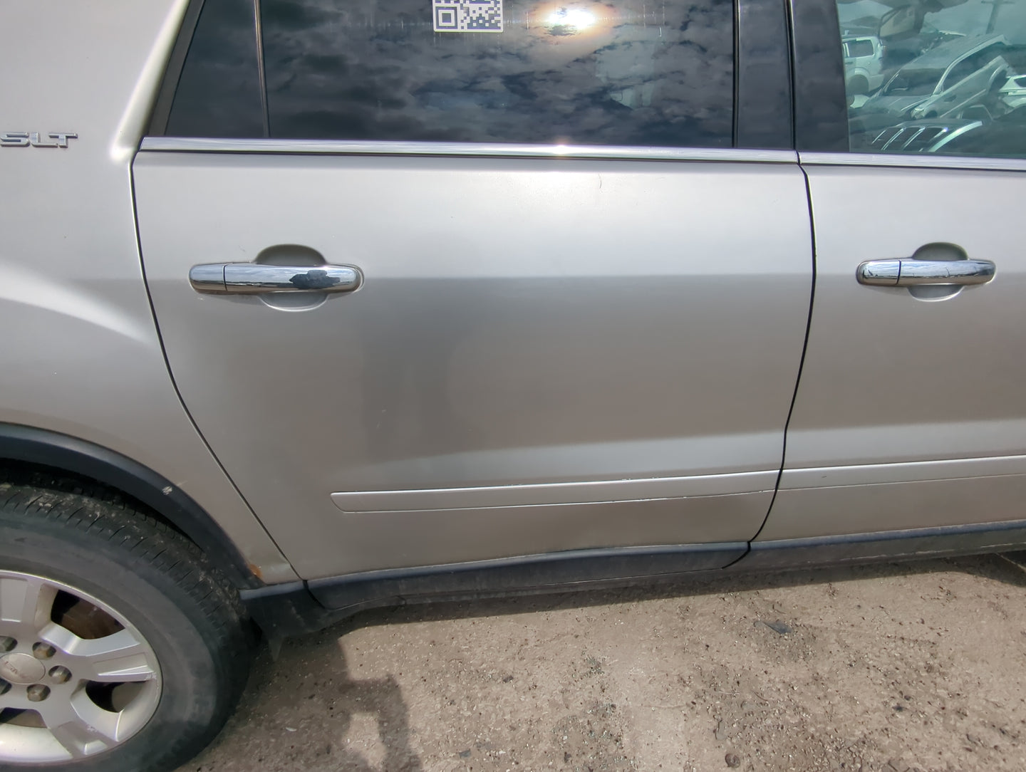 2007-2017 Gmc Acadia Passenger Rear Door Window Oem - Oemusedautoparts1.com