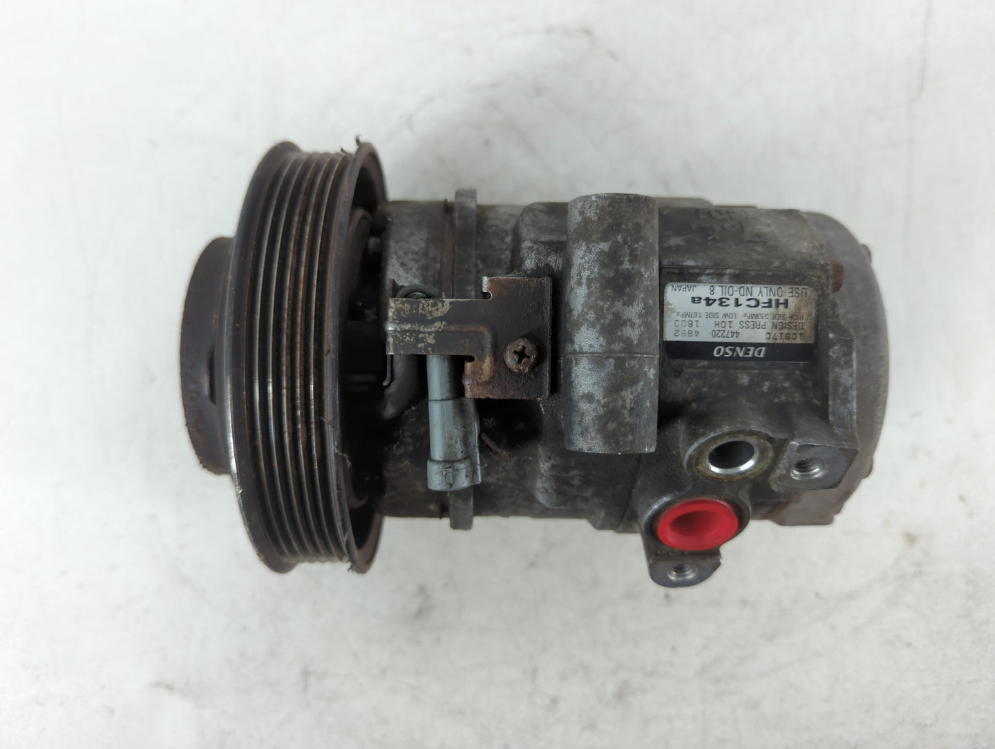 2007 Gmc Canyon Car Starter Motor Solenoid OEM P/N:HFC134a 447220-4892 Fits Fits 2006 OEM Used Auto Parts - Oemusedautoparts