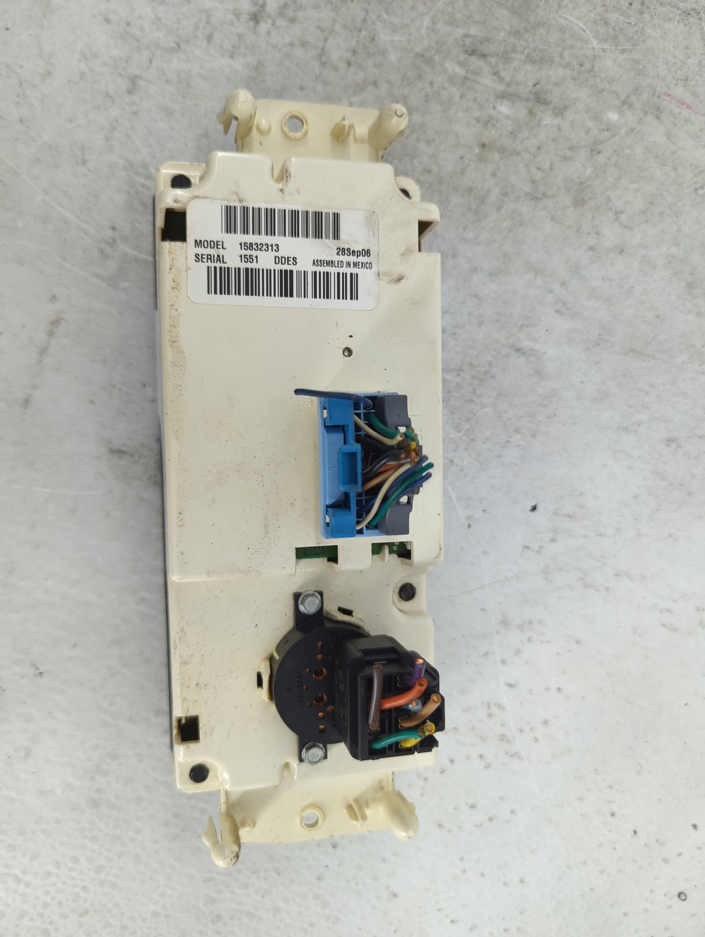 2005-2007 Gmc Sierra 1500 Climate Control Module Temperature AC/Heater Replacement P/N:15832313 Fits Fits 2005 2006 2007 OEM