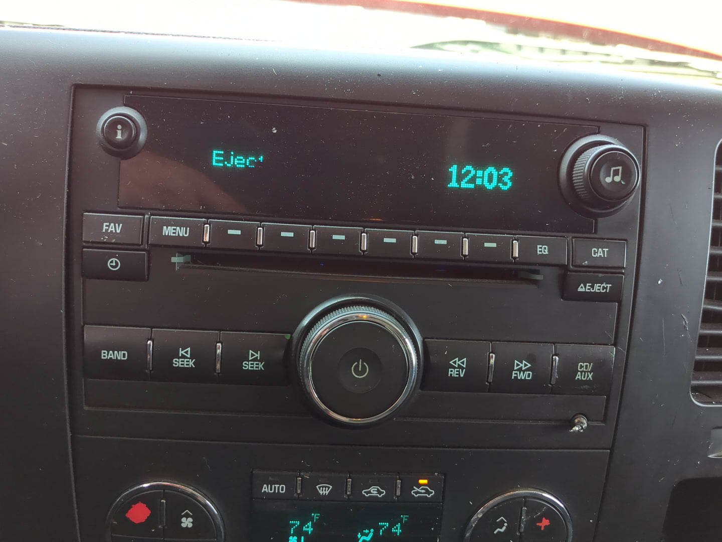 2007-2013 Gmc Sierra 1500 Radio AM FM Cd Player Receiver Replacement Fits Fits 2007 2008 2009 2010 2011 2012 2013 2014 OEM U