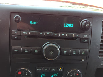 2007-2013 Gmc Sierra 1500 Radio AM FM Cd Player Receiver Replacement Fits Fits 2007 2008 2009 2010 2011 2012 2013 2014 OEM U