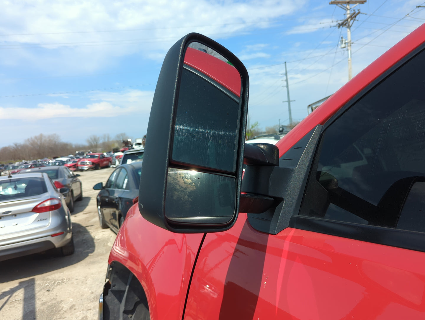 2007-2013 Gmc Sierra 1500 Driver Side View Mirror - Left Door Mirror OEM Used - Oemusedautoparts1.com