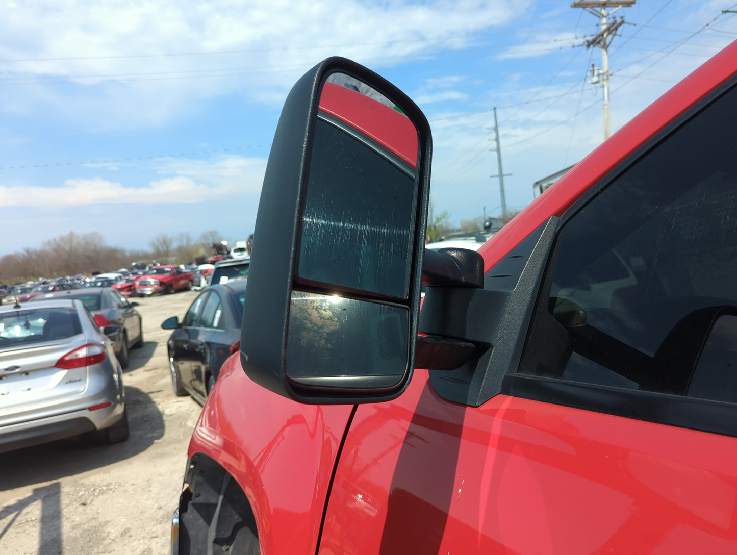 2007-2013 Gmc Sierra 1500 Driver Side View Mirror - Left Door Mirror OEM Used - Oemusedautoparts1.com