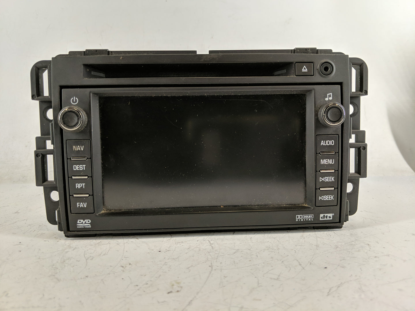 2007-2008 Gmc Yukon Radio AM FM Cd Player Receiver Replacement P/N:15882766 DW468100-5174 Fits Fits 2007 2008 OEM Used Auto 