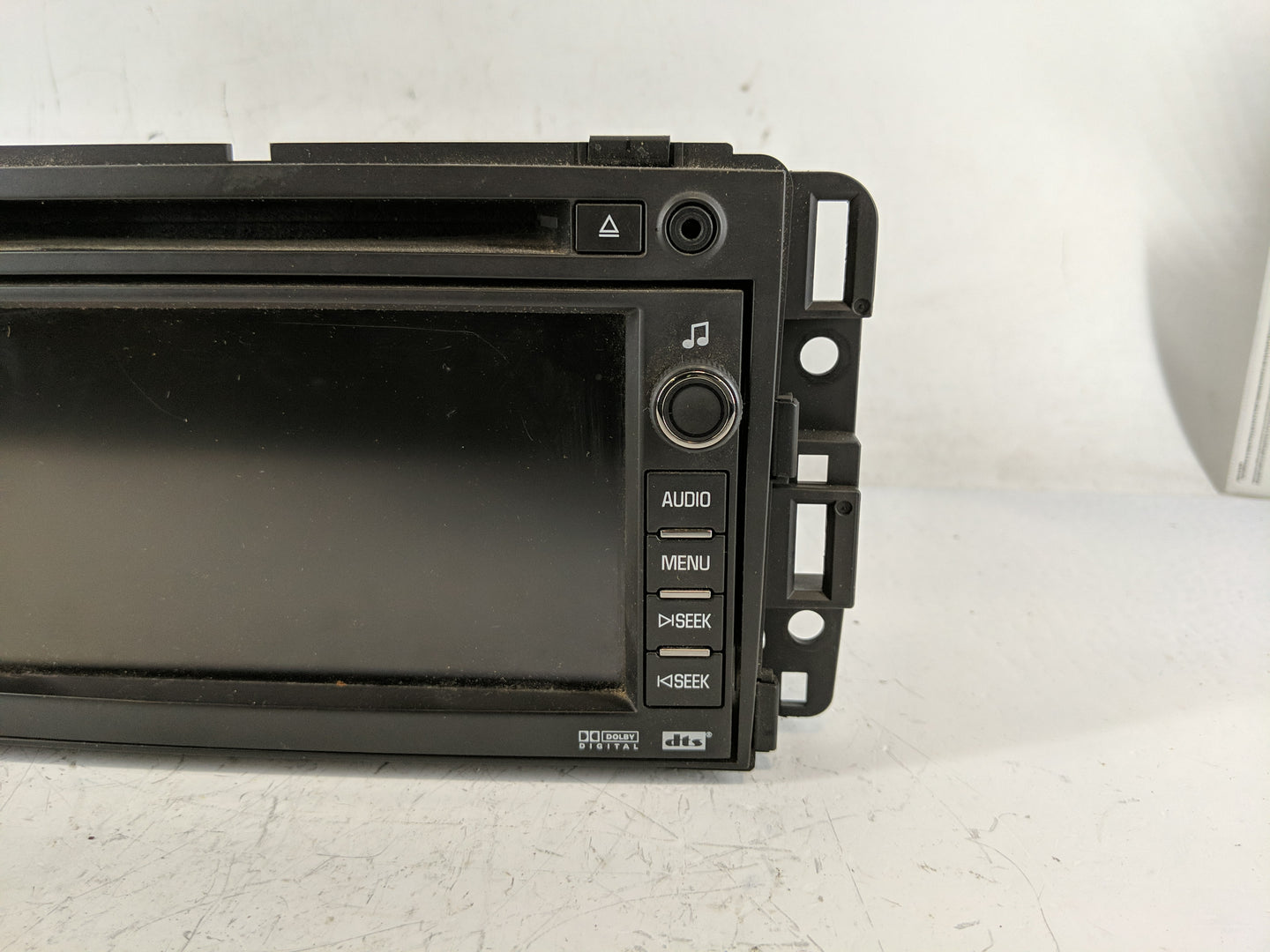 2007-2008 Gmc Yukon Radio AM FM Cd Player Receiver Replacement P/N:15882766 DW468100-5174 Fits Fits 2007 2008 OEM Used Auto 
