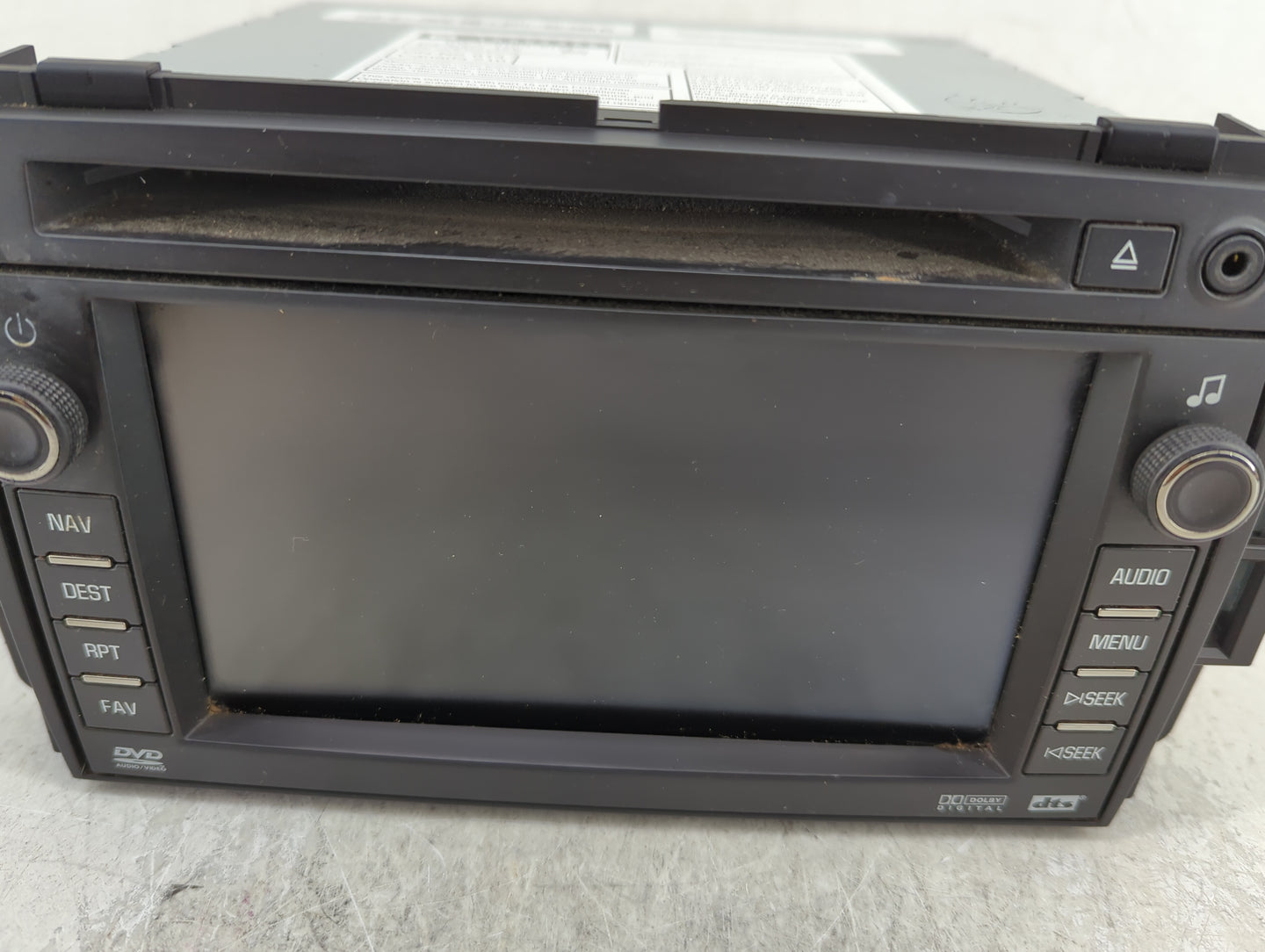 2007-2008 Gmc Yukon Radio AM FM Cd Player Receiver Replacement P/N:15882766 Fits Fits 2007 2008 OEM Used Auto Parts - Oemuse