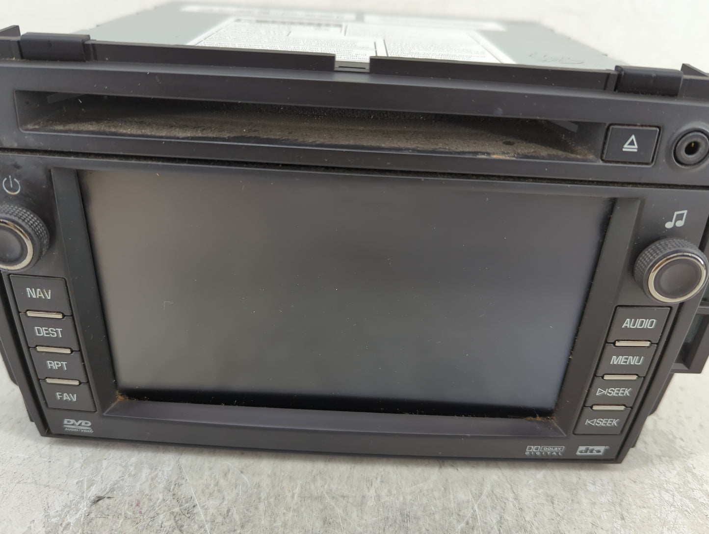 2007-2008 Gmc Yukon Radio AM FM Cd Player Receiver Replacement P/N:15882766 Fits Fits 2007 2008 OEM Used Auto Parts - Oemuse