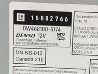 2007 Gmc Yukon Radio AM FM Cd Player Receiver Replacement P/N:15882766 DW468100-5174 Fits OEM Used Auto Parts - Oemusedautop