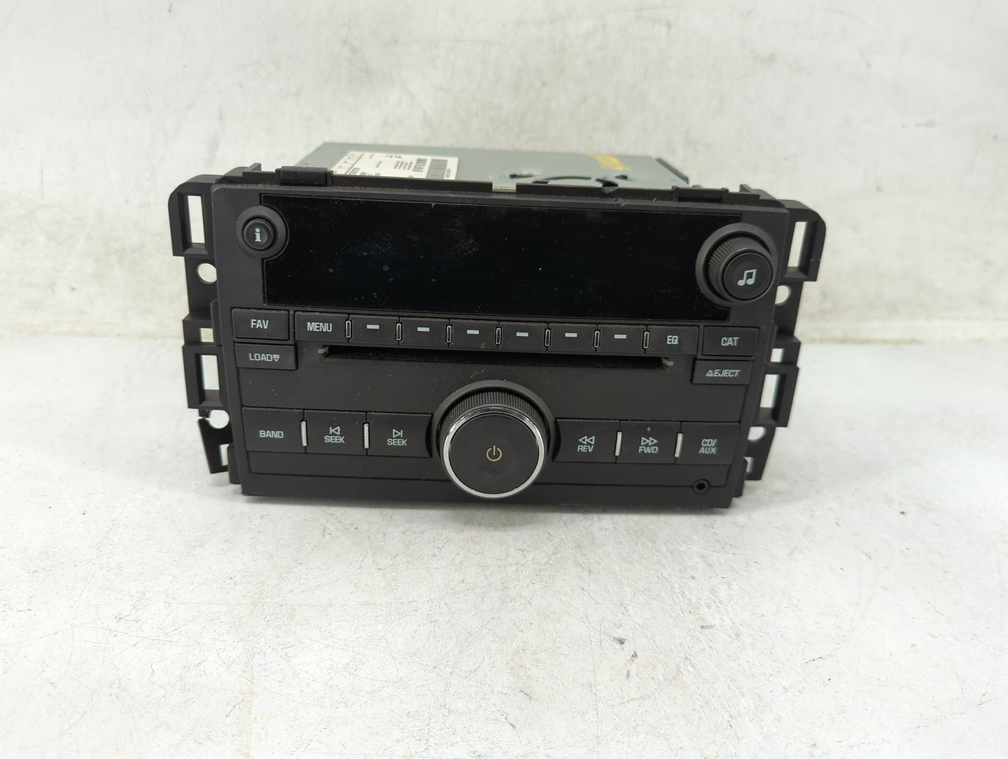 2007-2009 Gmc Yukon Radio Cd Changer 28058801|15909952 - Oemusedautoparts1.com