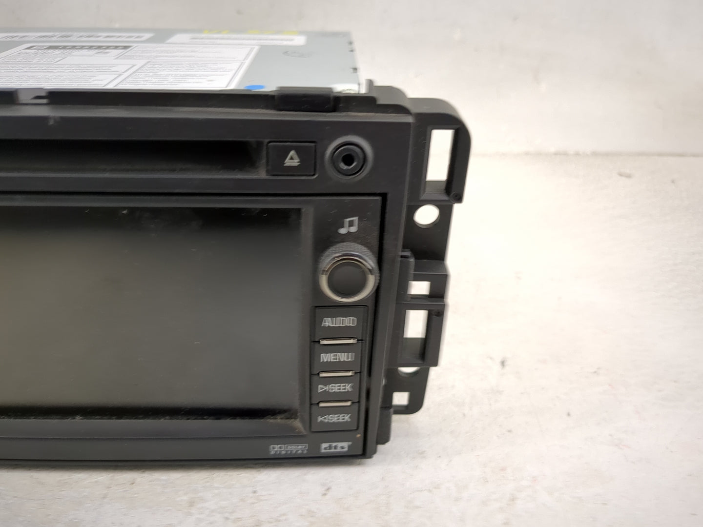2007-2008 Gmc Yukon Radio AM FM Cd Player Receiver Replacement P/N:CQ-UG9560X 15882766 Fits Fits 2007 2008 OEM Used Auto Par