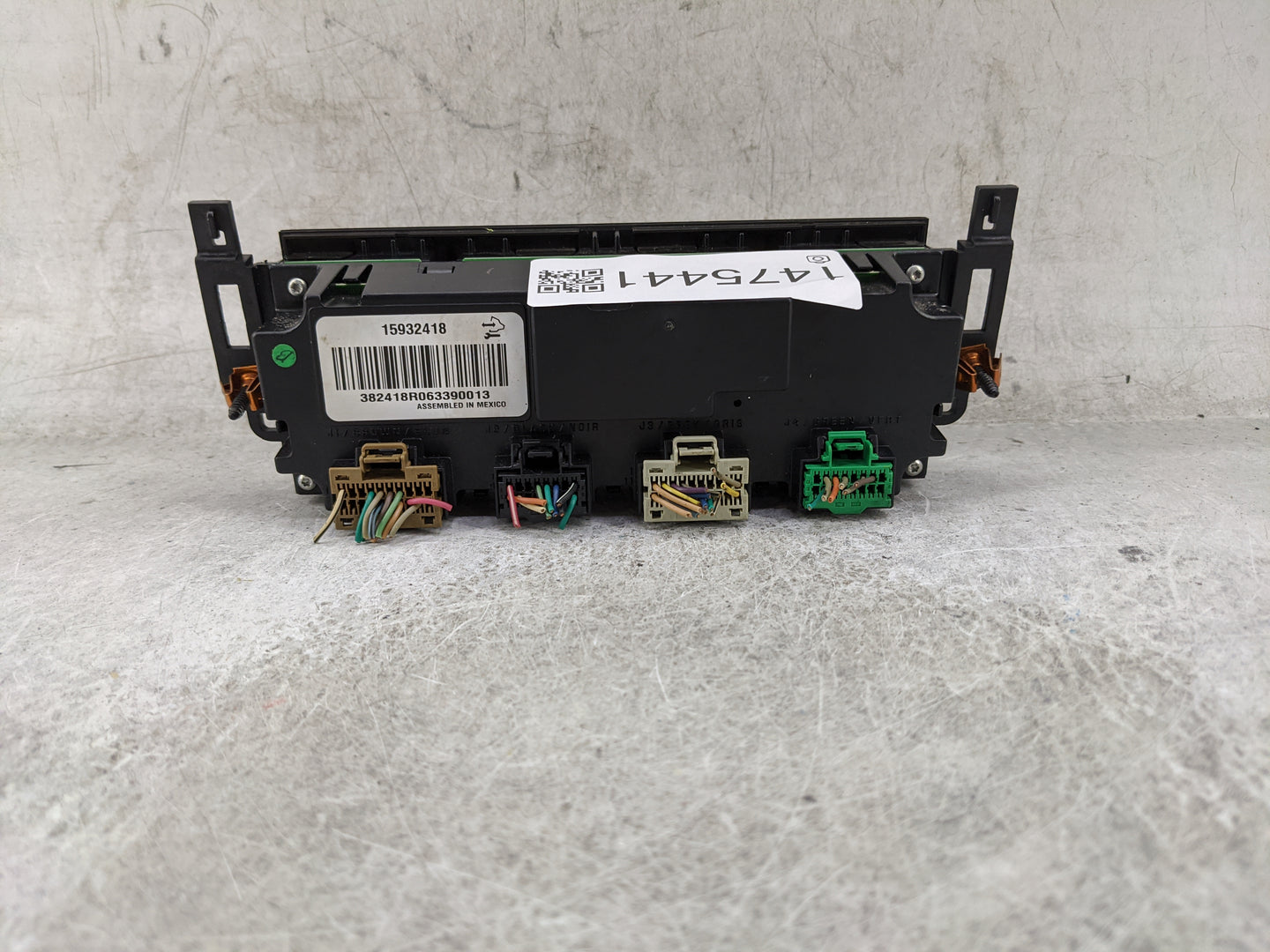 2007-2011 Gmc Yukon Climate Control Module Temperature AC/Heater Replacement P/N:15932418 Fits Fits 2007 2008 2009 2010 2011