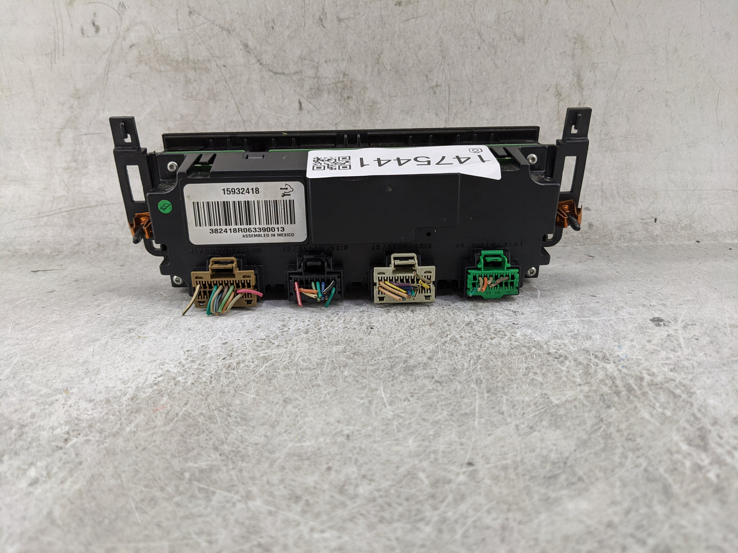 2007-2011 Gmc Yukon Climate Control Module Temperature AC/Heater Replacement P/N:15932418 Fits Fits 2007 2008 2009 2010 2011