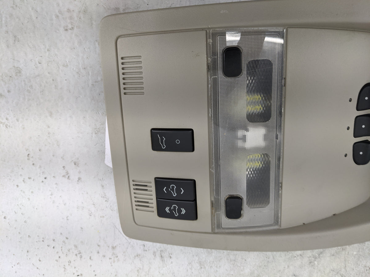 2007-2009 Gmc Yukon Overhead Console W/rear Climate Control Tan - Oemusedautoparts1.com