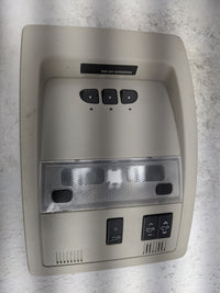 2007 Gmc Yukon Overhead Roof Console Tan - Oemusedautoparts1.com