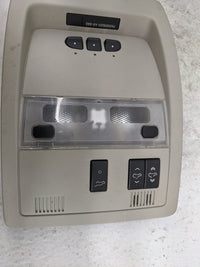 2007 Gmc Yukon Overhead Roof Console Tan - Oemusedautoparts1.com