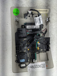 2007 Gmc Yukon Overhead Roof Console Tan - Oemusedautoparts1.com