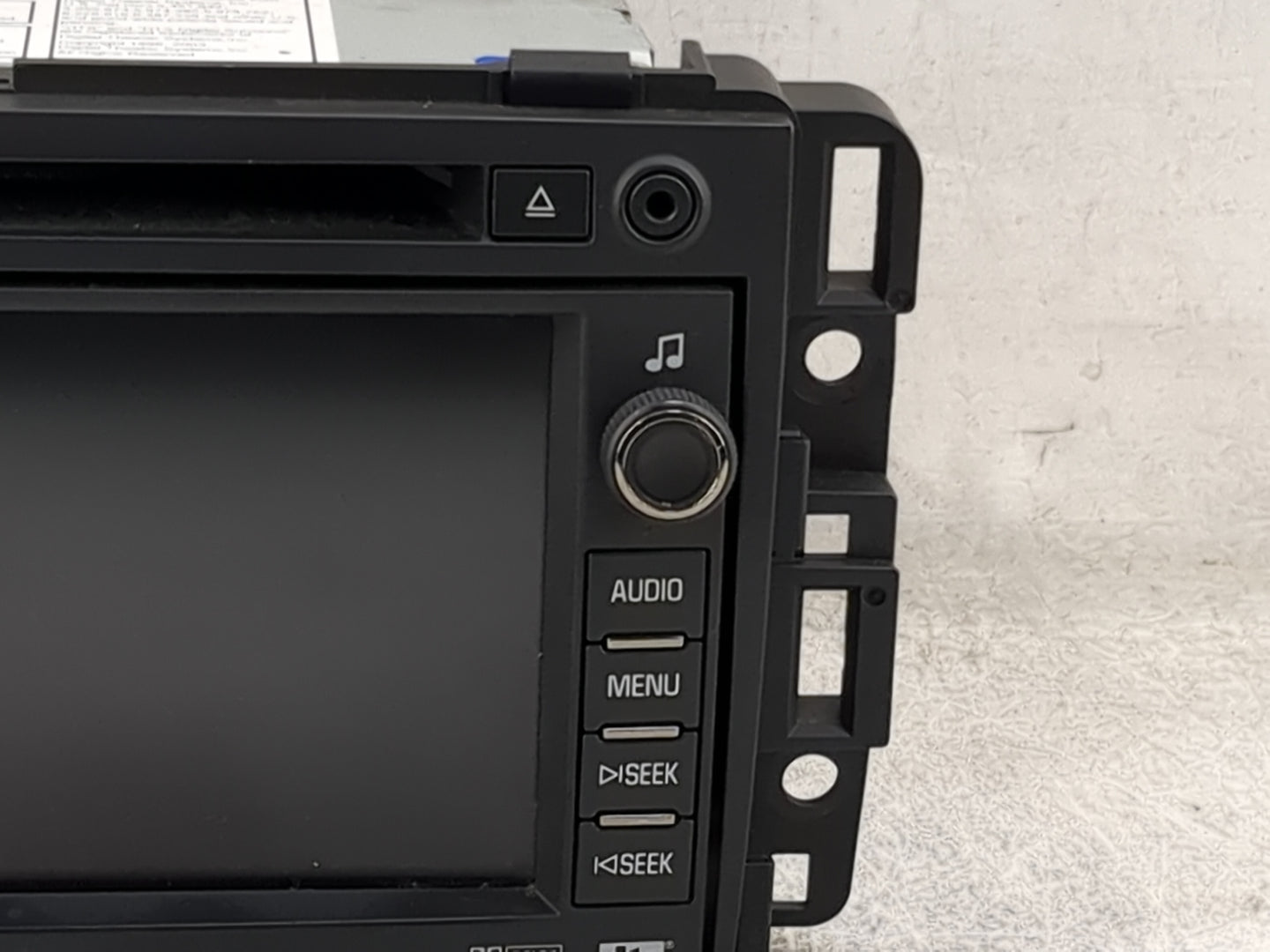 2007-2008 Gmc Yukon Radio AM FM Cd Player Receiver Replacement P/N:15940102 DW468100-5761 Fits Fits 2007 2008 OEM Used Auto 