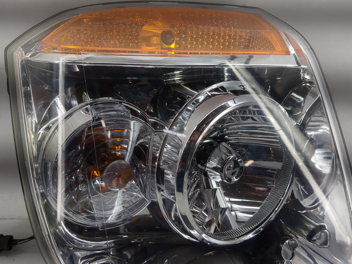 2007-2014 Gmc Yukon Driver Left Oem Head Light Headlight Lamp Black - Oemusedautoparts1.com