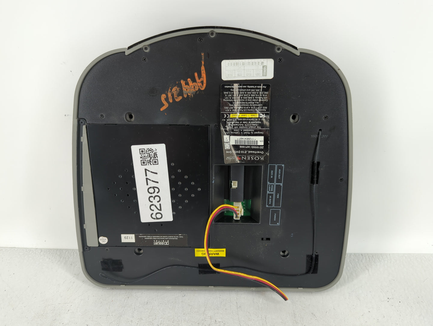 2007 Gmc Yukon Overhead Roof Console - Oemusedautoparts1.com