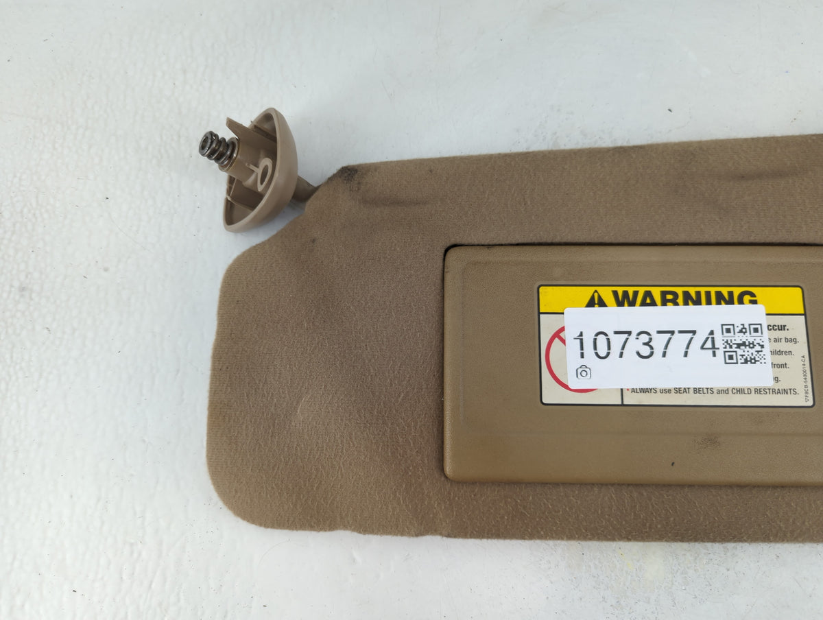 2005-2007 Honda Accord Sun Visor Shade Replacement Driver Left Mirror Fits Fits 2005 2006 2007 OEM Used Auto Parts - Oemused