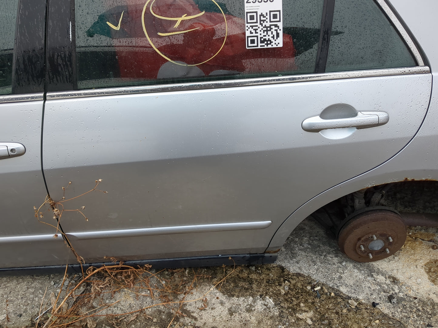 2003-2007 Honda Accord Driver Rear Door Oem - Oemusedautoparts1.com