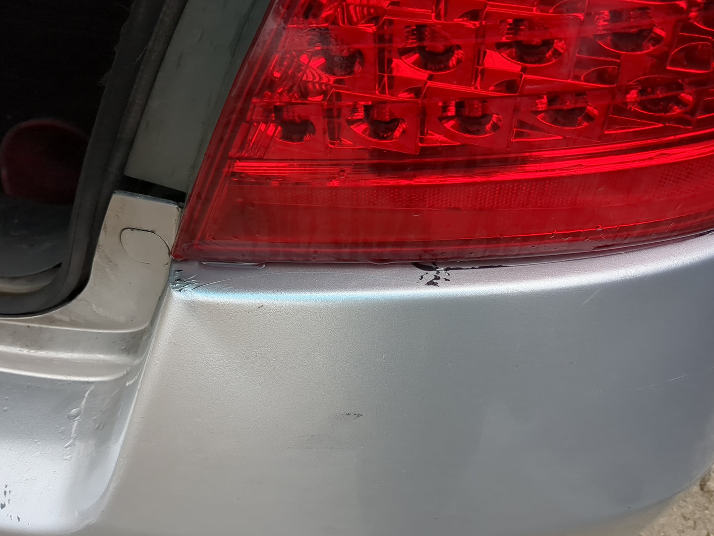 2006-2007 Honda Accord Rear Bumper Assembly Oem 1234626 - Oemusedautoparts1.com