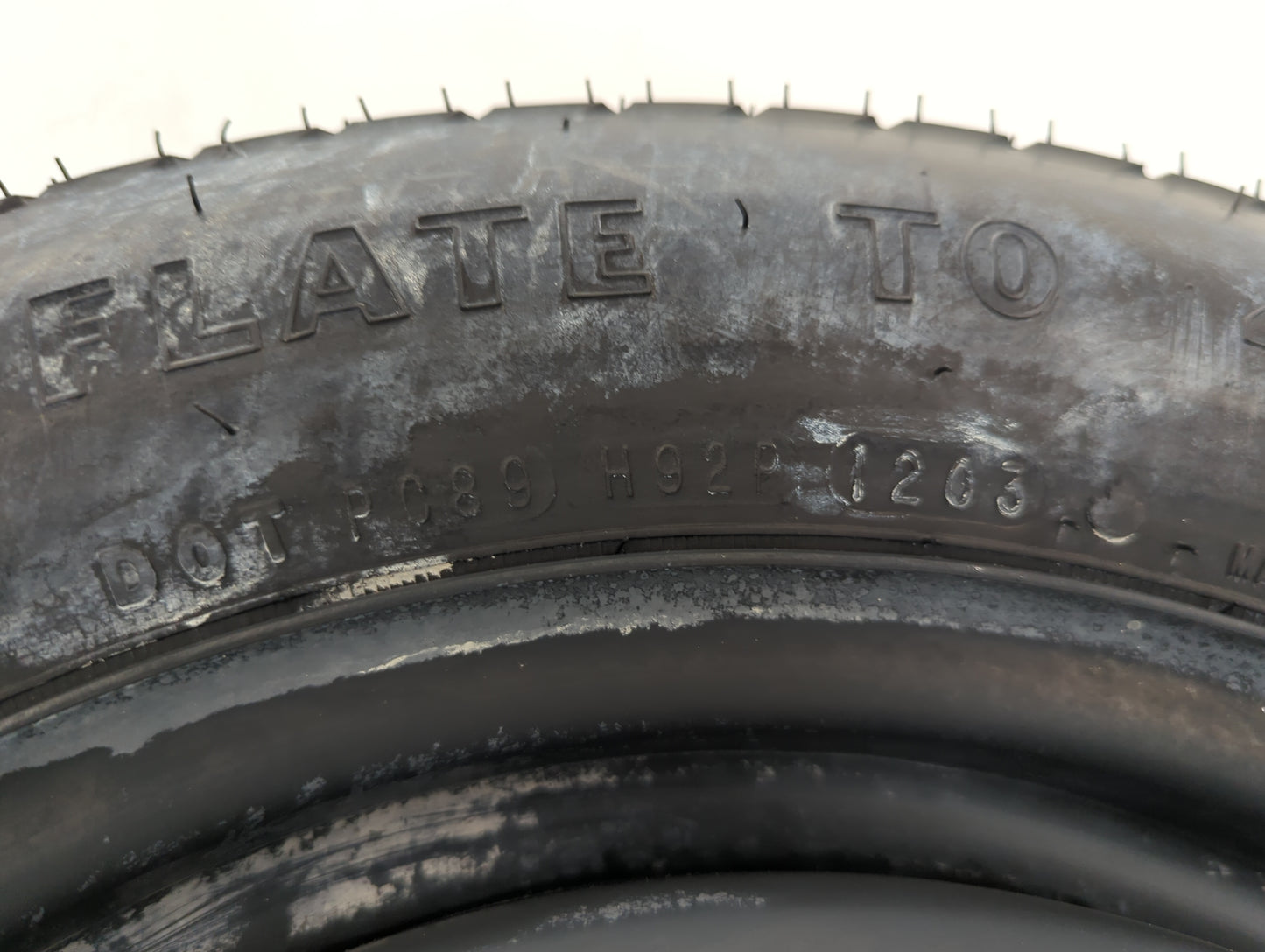 2003-2007 Honda Accord Spare Donut Tire Wheel Rim Oem - Oemusedautoparts1.com