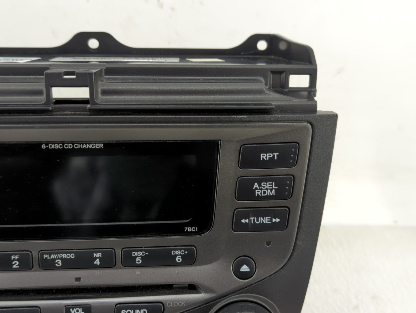 2007 Honda Accord Radio AM FM Cd Player Receiver Replacement P/N:39175-SDA-A120-M2 Fits OEM Used Auto Parts - Oemusedautopar