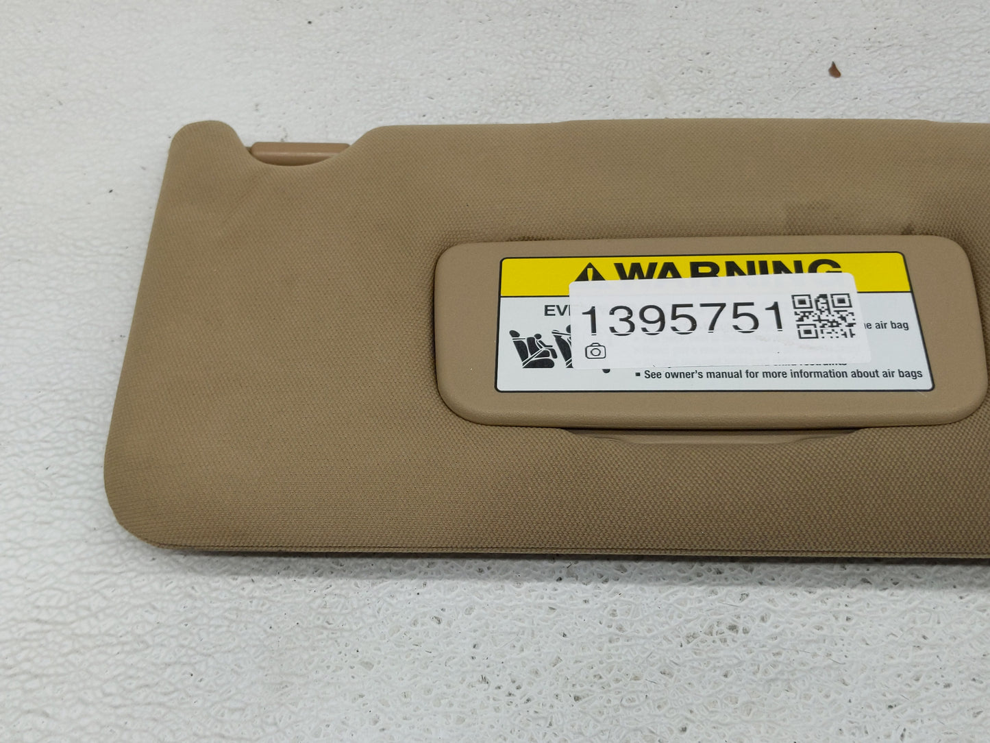 2003-2007 Honda Accord Sun Visor Shade Replacement Passenger Right Mirror Fits Fits 2003 2004 2005 2006 2007 OEM Used Auto P