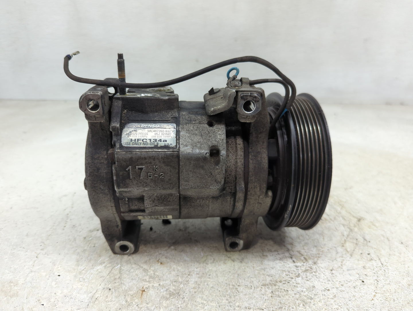 2003-2007 Honda Accord Air Conditioning A/c Ac Compressor Oem - Oemusedautoparts1.com