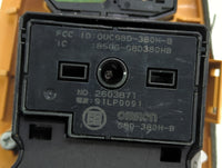 2005-2007 Honda Accord Master Power Window Switch Replacement Driver Side Left Fits Fits 2005 2006 2007 OEM Used Auto Parts 