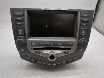 compare product 2006-2007 Honda Accord Radio AM FM Cd Player Receiver Replacement P/N:39051-SDA-L510-M1 Fits Fits 2006 2007 OEM Used Auto Parts
