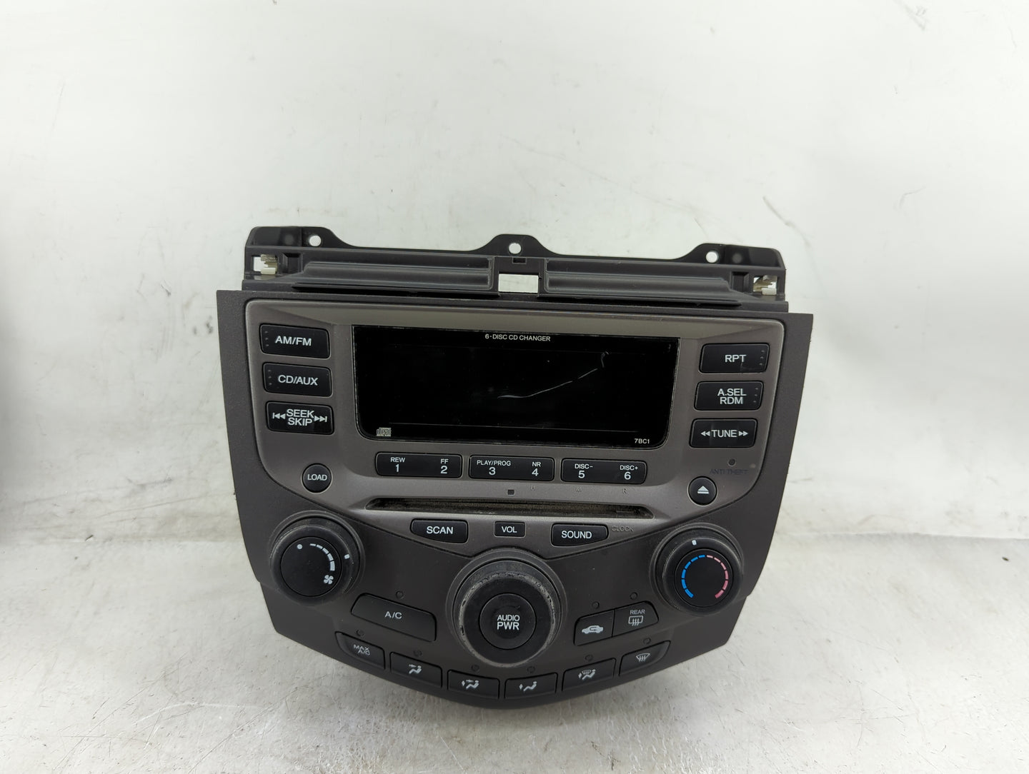 2003-2007 Honda Accord Radio AM FM Cd Player Receiver Replacement P/N:39175-SDA-A120-M2 Fits Fits 2003 2004 2005 2006 2007 O