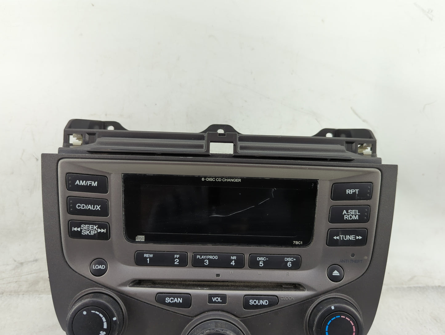 2003-2007 Honda Accord Radio AM FM Cd Player Receiver Replacement P/N:39175-SDA-A120-M2 Fits Fits 2003 2004 2005 2006 2007 O