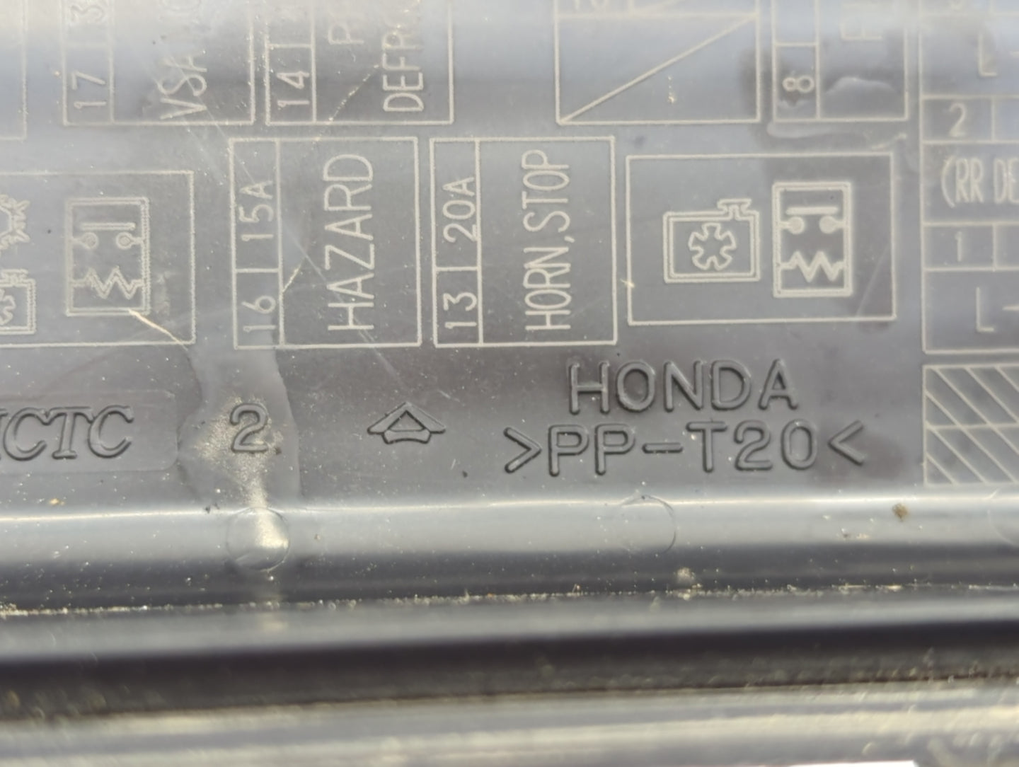 2003-2007 Honda Accord Fusebox Fuse Box Panel Relay Module P/N:YE03770211278 Fits Fits 2003 2004 2005 2006 2007 OEM Used Aut
