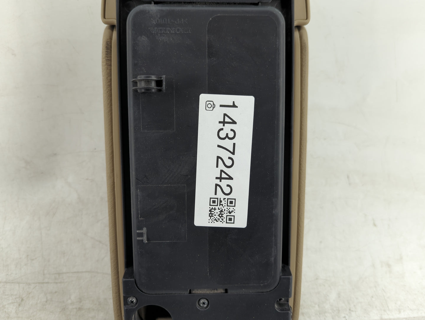2007 Honda Accord Center Console Armrest Cover Lid Fits OEM Used Auto Parts - Oemusedautoparts1.com