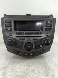 2007 Honda Accord Radio AM FM Cd Player Receiver Replacement Fits OEM Used Auto Parts - Oemusedautoparts1.com