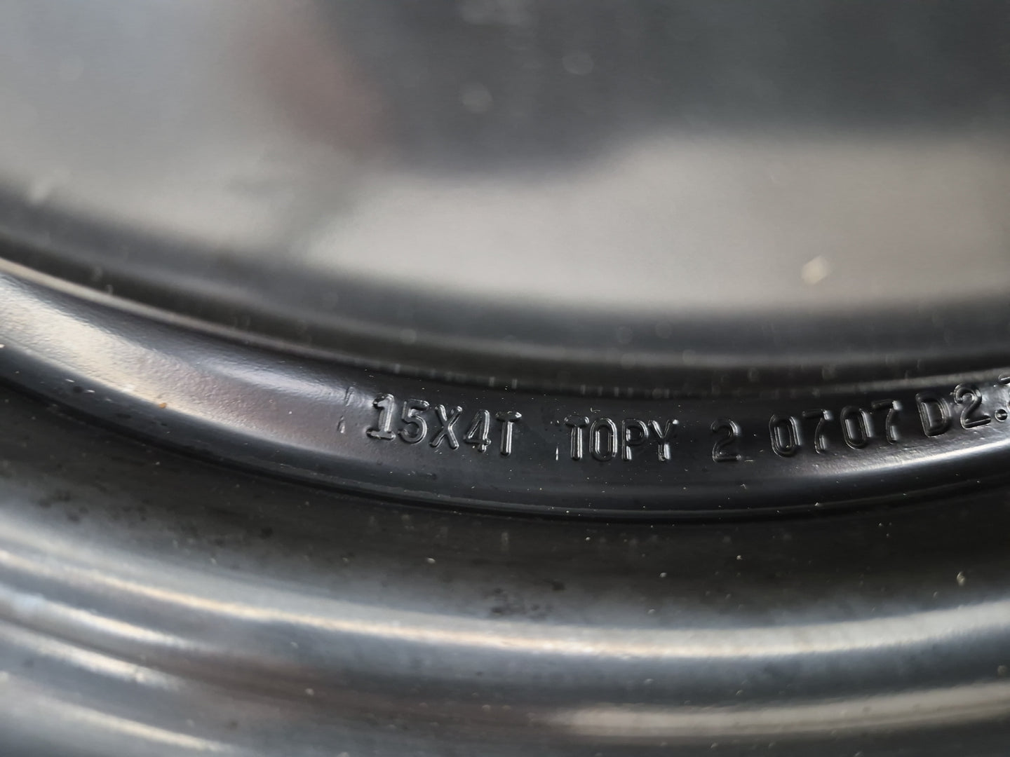 2003-2007 Honda Accord Spare Donut Tire Wheel Rim Oem 1461422 - Oemusedautoparts1.com