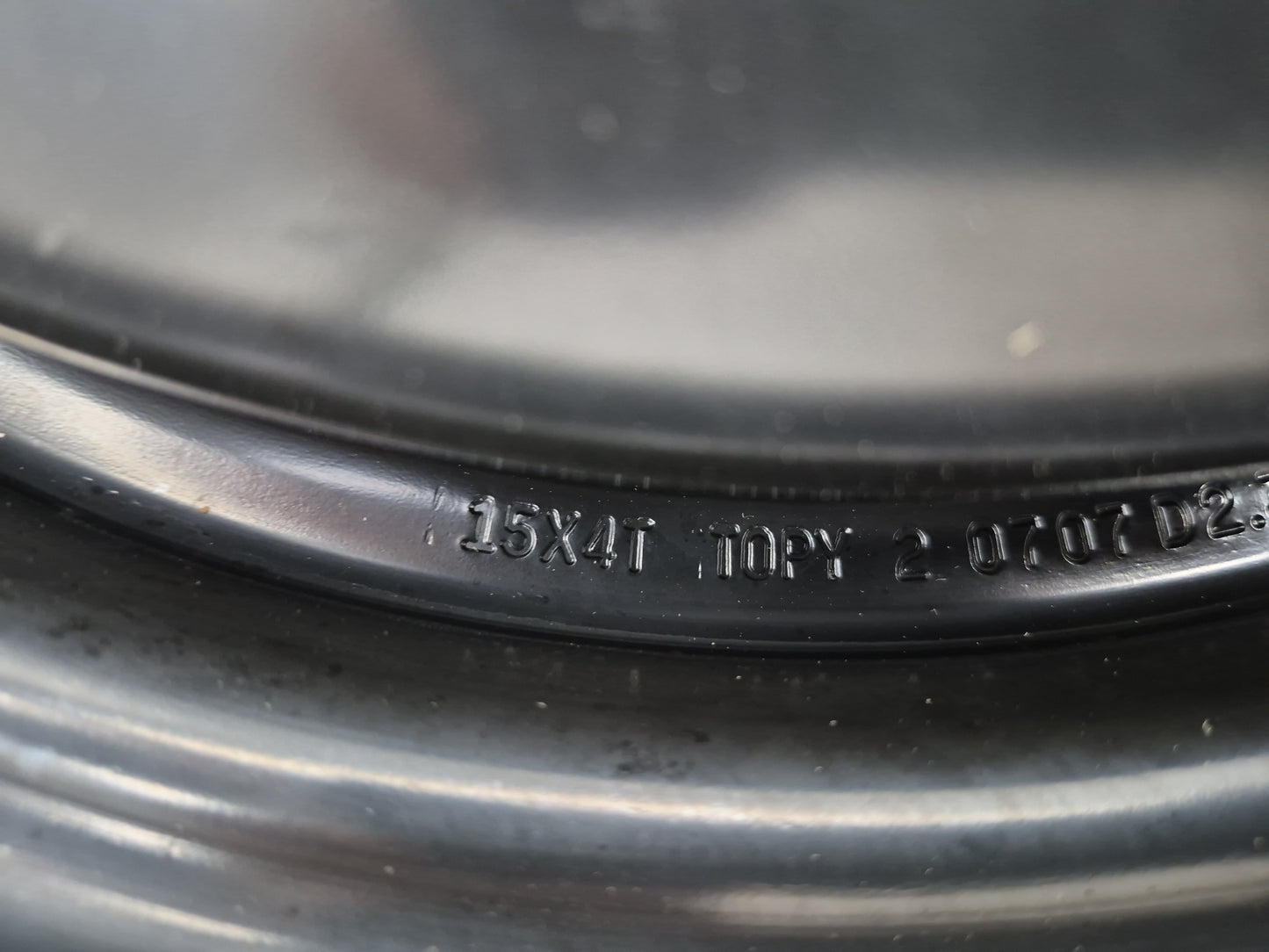 2003-2007 Honda Accord Spare Donut Tire Wheel Rim Oem 1461422 - Oemusedautoparts1.com