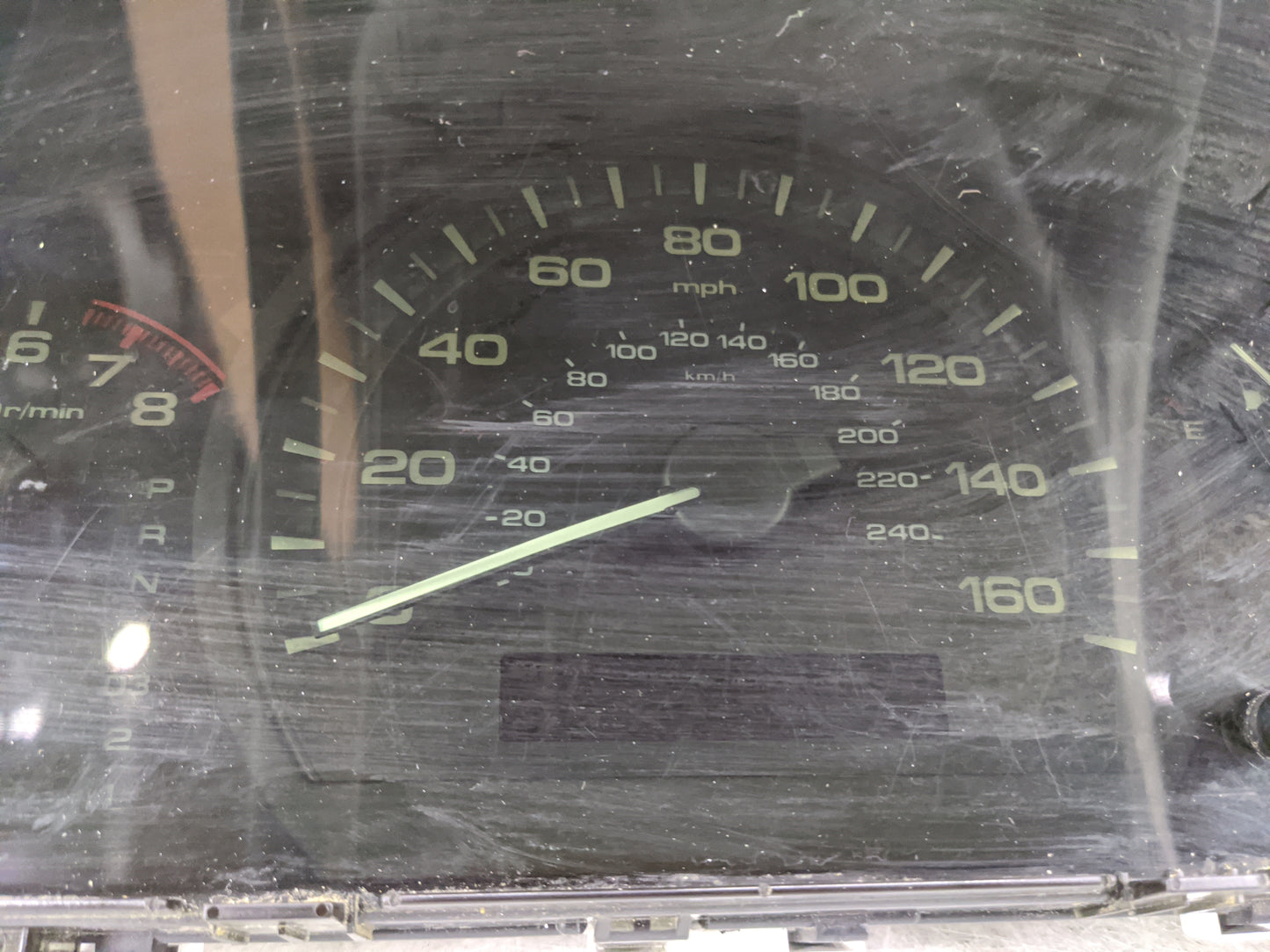 2003-2007 Honda Accord Instrument Cluster Speedometer Gauges P/N:78100-SDA-A043-M1 HR0352032M0CA Miles:124K Fits OEM Used Au